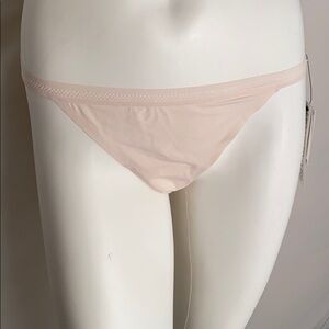 French Connection pale pink nylon panty XL